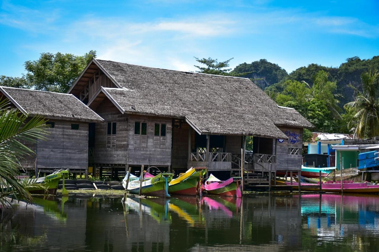 Kampoeng Karst Rammang Rammang Guest House Kasijala Eksteriør bilde