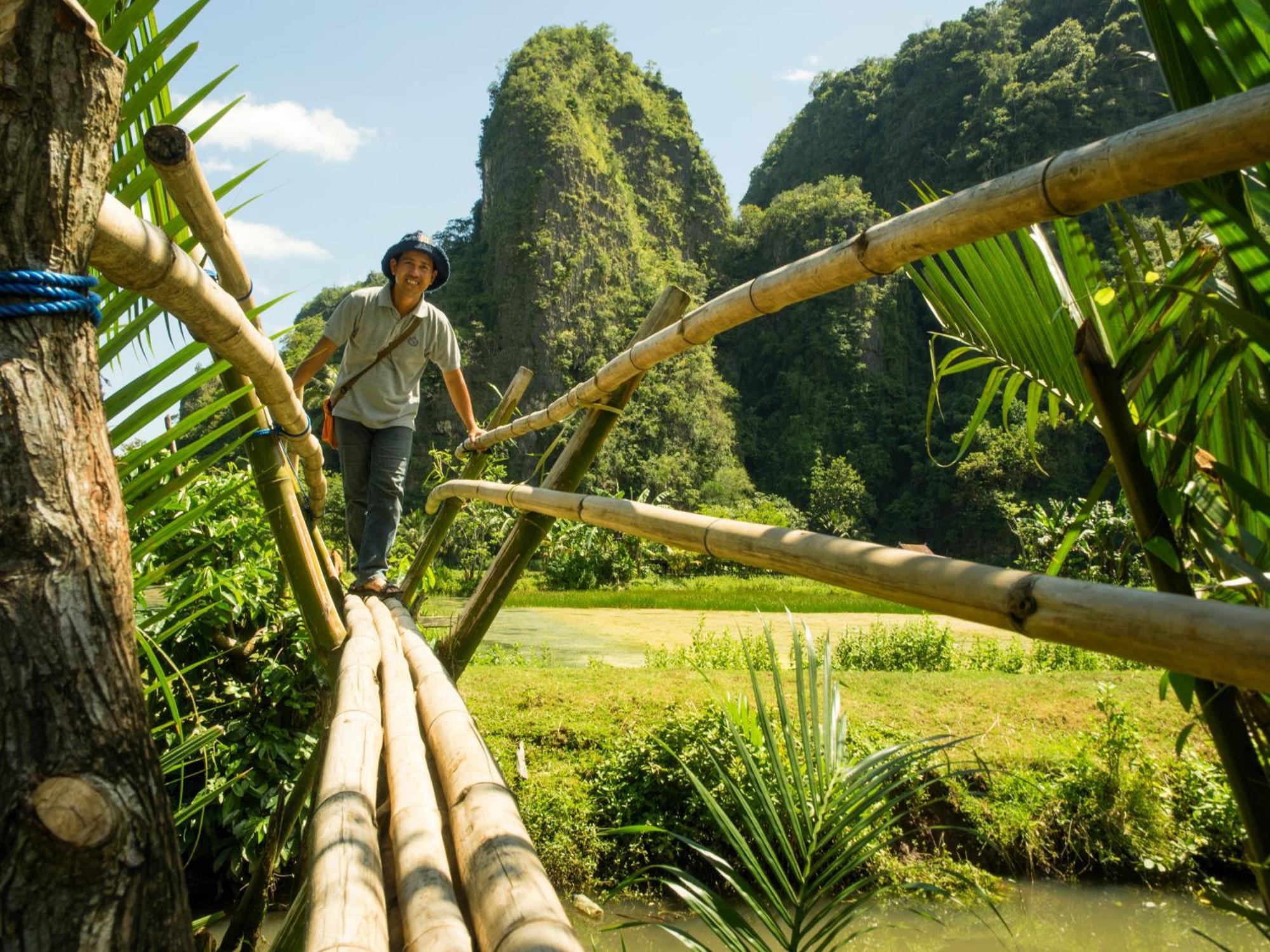 Kampoeng Karst Rammang Rammang Guest House Kasijala Eksteriør bilde